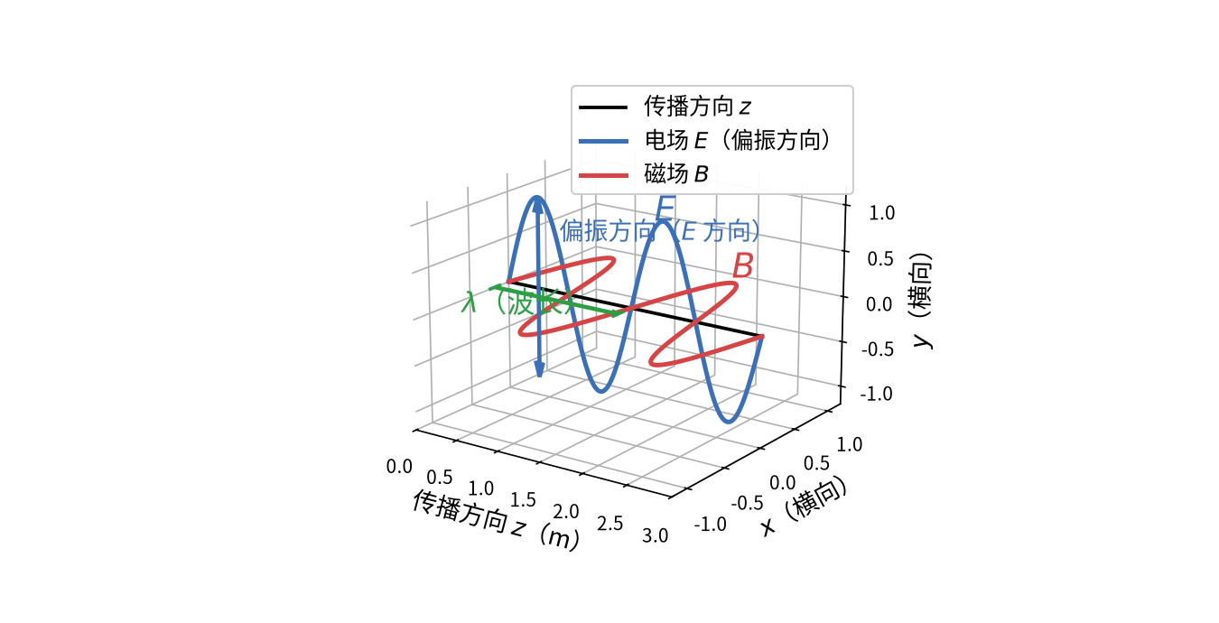 图2 电磁横波示意图